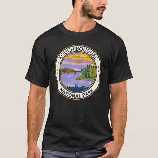 Kouchibouguac National Park Travel Badge T-shirt (Voorkant)