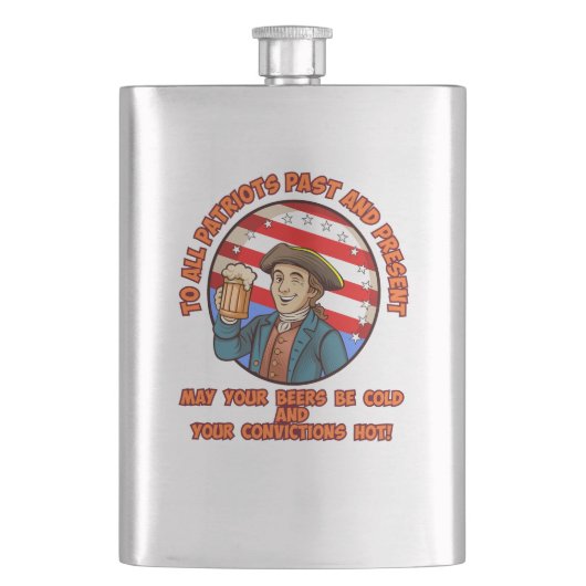 Koud bier op 4 juli flacon (Voorkant)