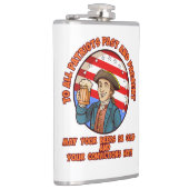 Koud bier op 4 juli heupfles (Rechts)