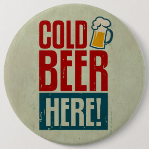 Koud Bier Ronde Button 6,0 Cm