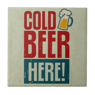 Koud Bier Tegeltje