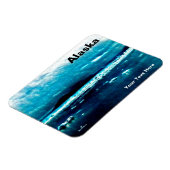 Koud blauw Zee Magneet (Linkerzijde)