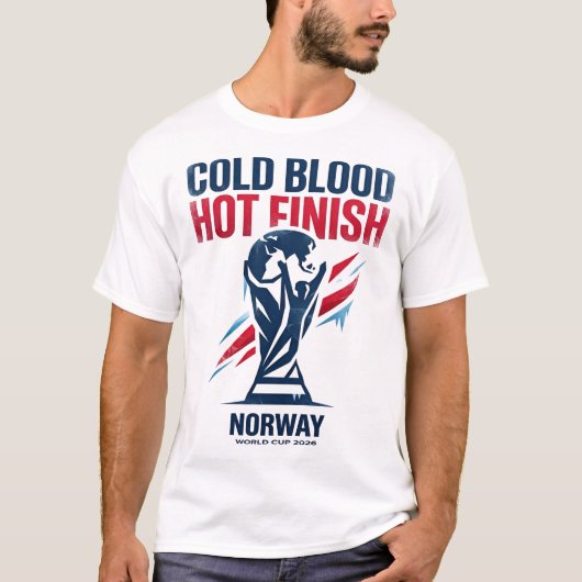 Koud Bloed Heete Afloop T-shirt (Voorkant)