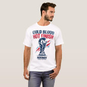 Koud Bloed Heete Afloop T-shirt (Voorkant volledig)