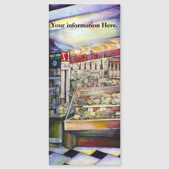 Koud Brew in een Hot Deli (Voorkant)