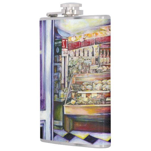 Koud Brew in een Hot Deli Heupfles (Links)