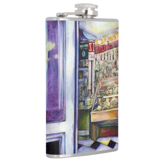 Koud Brew in een Hot Deli Heupfles (Rechts)