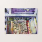 Koud Brew in een Hot Deli Legpuzzel (Horizontaal)