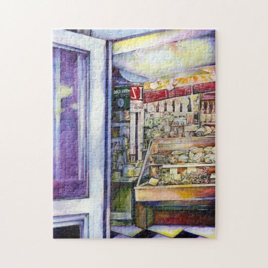 Koud Brew in een Hot Deli Legpuzzel (Verticaal)