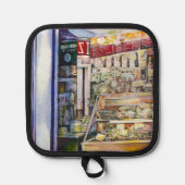 Koud Brew in een Hot Deli Pannenlap (Voorkant)