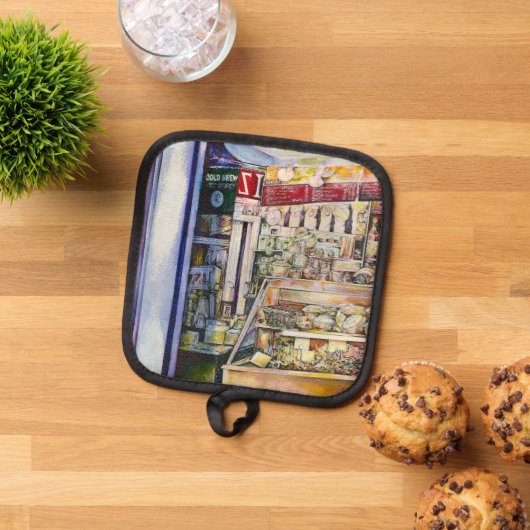 Koud Brew in een Hot Deli Pannenlap (Top down)