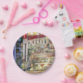 Koud Brew in een Hot Deli Papieren Bordje (Feest)