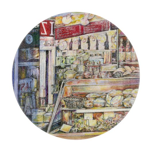 Koud Brew in een Hot Deli Snijplank (Voorkant)