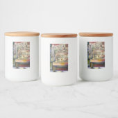 Koud Brew in een Hot Deli Voedselcontainer Etiket (Flessen)