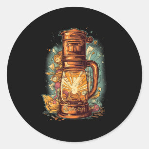 Koud brouwkoffiezetapparaat Iced Coffee Barista Ca Ronde Sticker