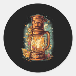 Koud brouwkoffiezetapparaat Iced Coffee Barista Ca Ronde Sticker