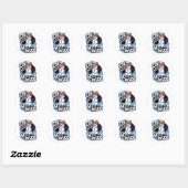 Koud Buiten Warm Binnen Sticker (Vel)