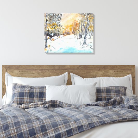 Koud Canvas Afdruk (Insitu (Slaapkamer))