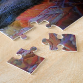 Koud en gekruld legpuzzel (Zijkant)