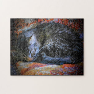Koud en gekruld legpuzzel