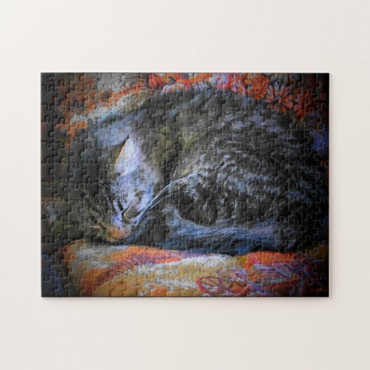 Koud en gekruld legpuzzel (Horizontaal)