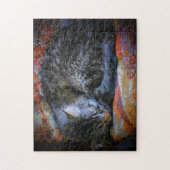 Koud en gekruld legpuzzel (Verticaal)