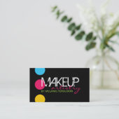 KOUD EN HIP MAKEUP ARTIST VISITEKAARTJE (Staand voorkant)