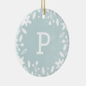 Koud en Ornament van keramische keramiek - Aqua (Rechts)