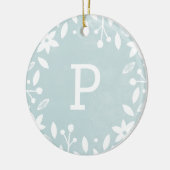 Koud en Ornament van keramische keramiek - Aqua (Links)