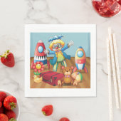 Koud en speelgoedpapier servetten (Insitu)