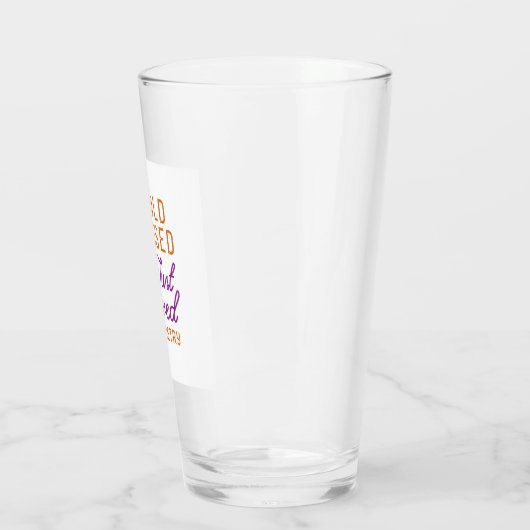 Koud geperst en enkel gebroken glas (Links)