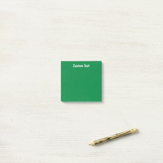 Koud Groen Post-it® Notes (Op bureau)