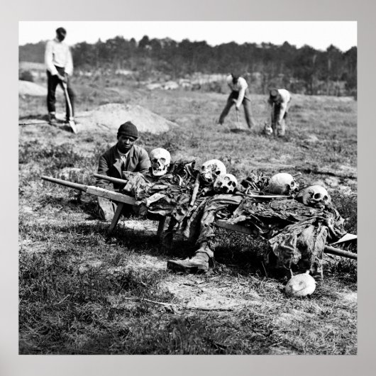 Koud Harbour-slachtoffers: 1865 Poster (Voorkant)