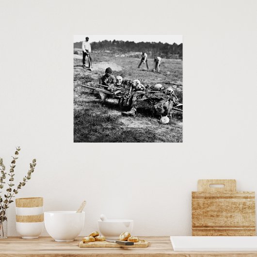 Koud Harbour-slachtoffers: 1865 Poster (Keuken)