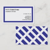 Koud Koud Blauw Visitekaartje (Voorkant / Achterkant)