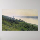 Koud landschap, 1889 poster (Voorkant)