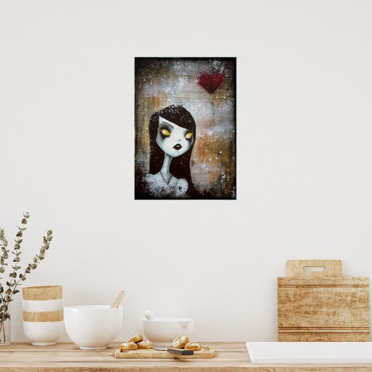 Koud verwarmd poster (Keuken)