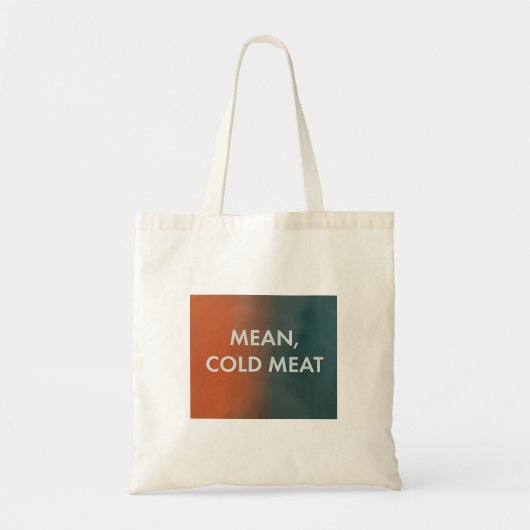 Koud vlees, alleen moorden in het gebouw tote bag (Voorkant)
