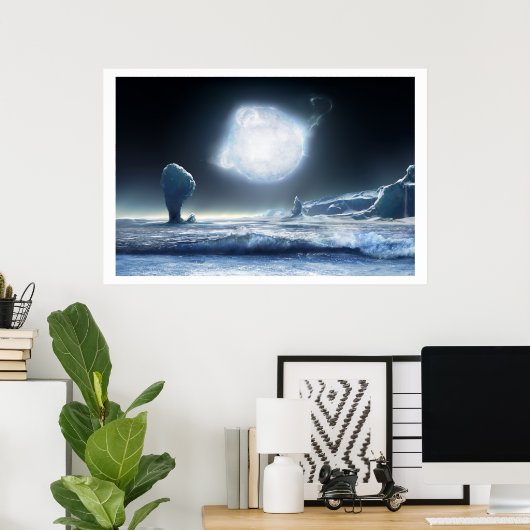 Koud vuur poster (Thuiskantoor)