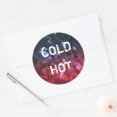 Koud & Warm - Sticker (Envelop)