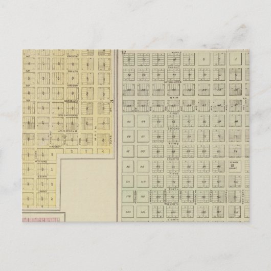 Koud water, bescherming, Avilla, Kansas Briefkaart (Voorkant)