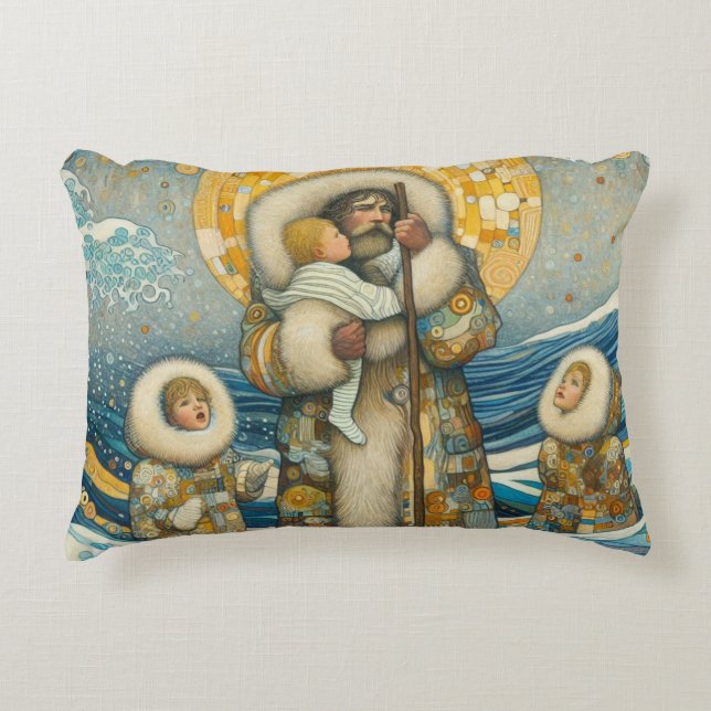 "Koud water, sterke gids" accentkussen Accent Kussen (Voorkant)