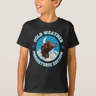 Koud weer, prehistorische editie Wolharige mammoet T-shirt