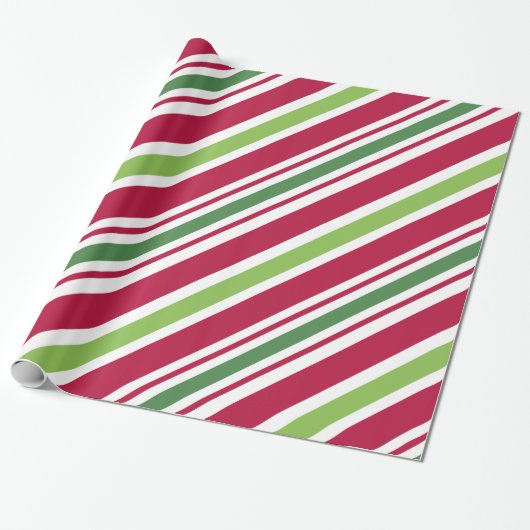 Koudband kerstpapier cadeaupapier (Uitgerold)