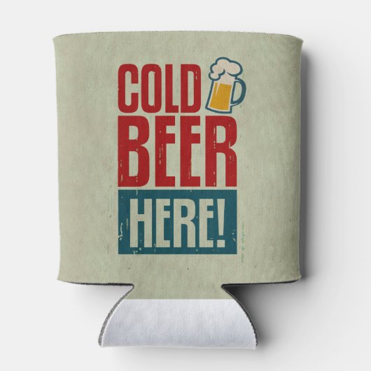 Koudbier Blikjeskoeler (Achterkant)