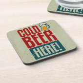 Koudbier Drankjes Onderzetter (Linkerzijde)