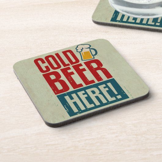 Koudbier Drankjes Onderzetter (Linkerzijde)