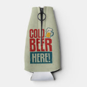 Koudbier Flesjeskoeler (Achterkant)