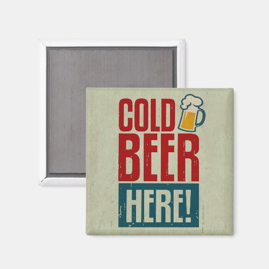 Koudbier Magneet (Voorkant / Achterkant)