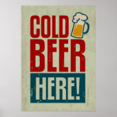 Koudbier Poster (Voorkant)